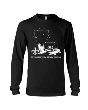 Louisiana It's Where My Story Begins Long Sleeve Tee tile