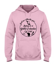 JUST AN ALBERTA GIRL LIVING IN A BRITISH COLUMBIA Hooded Sweatshirt thumbnail