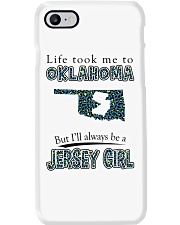 JERSEY GIRL LIFE TOOK TO OKLAHOMA Phone Case tile