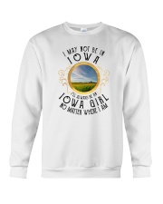ALWAYS IOWA GIRL NO MATTER WHEREVER I AM Crewneck Sweatshirt thumbnail