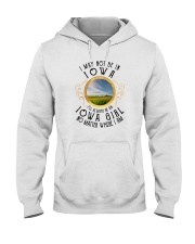 ALWAYS IOWA GIRL NO MATTER WHEREVER I AM Hooded Sweatshirt thumbnail