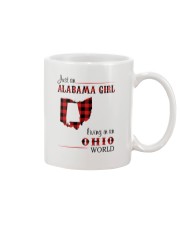 ALABAMA GIRL LIVING IN OHIO WORLD Mug thumbnail