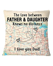 MINNESOTA COLORADO FATHER DAUGHTER I LOVE DAD Square Pillowcase tile
