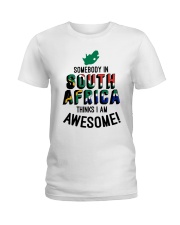 Somebody In South Africa Ladies T-Shirt tile