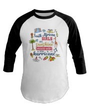 SOUTH AFRICAN GIRLS SUNSHINE MIXED HURRICANE Baseball Tee thumbnail