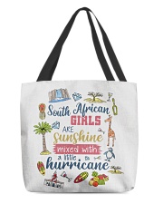 SOUTH AFRICAN GIRLS SUNSHINE MIXED HURRICANE All-over Tote front