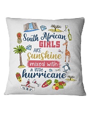 SOUTH AFRICAN GIRLS SUNSHINE MIXED HURRICANE Square Pillowcase thumbnail