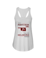 PUERTO RICAN GIRL LIVING IN OKLAHOMA WORLD Ladies Flowy Tank thumbnail