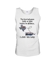 PUERTO RICO TEXAS THE LOVE DAD AND SON Unisex Tank tile
