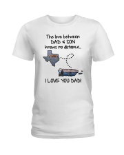 PUERTO RICO TEXAS THE LOVE DAD AND SON Ladies T-Shirt tile