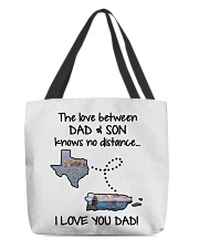PUERTO RICO TEXAS THE LOVE DAD AND SON All-Over Tote tile
