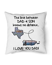 PUERTO RICO TEXAS THE LOVE DAD AND SON Indoor Pillow tile