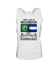 LIVE IN WASHINGTON BEGAN IN HONDURAS Unisex Tank thumbnail
