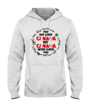 Canada Never Leaves You Hooded Sweatshirt tile
