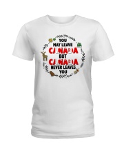 Canada Never Leaves You Ladies T-Shirt tile