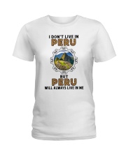 PERU WILL ALWAYS LIVE IN ME Ladies T-Shirt thumbnail