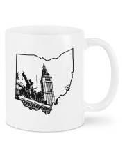 Ohio Map Landscape Mug front