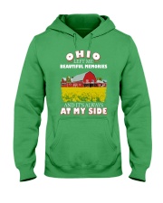 Ohio Left Me Beautiful Memories Hooded Sweatshirt tile