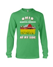 Ohio Left Me Beautiful Memories Long Sleeve Tee tile