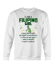 Filipino Girl I Can't Control Crewneck Sweatshirt tile
