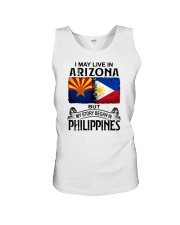LIVE IN ARIZONA BEGAN IN PHILIPPINES Unisex Tank tile