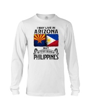 LIVE IN ARIZONA BEGAN IN PHILIPPINES Long Sleeve Tee tile