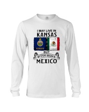 LIVE IN KANSAS BEGAN IN MEXICO Long Sleeve Tee thumbnail