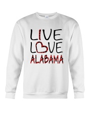 Live Love Alabama Crewneck Sweatshirt tile