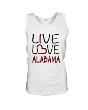Live Love Alabama Unisex Tank tile