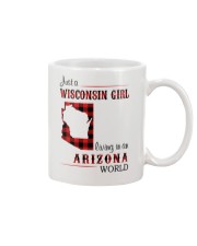 WISCONSIN GIRL LIVING IN ARIZONA WORLD Mug thumbnail