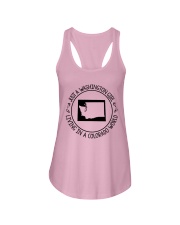 WASHINGTON GIRL LIVING IN COLORADO WORLD Ladies Flowy Tank thumbnail
