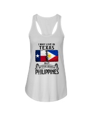 LIVE IN TEXAS BEGAN IN PHILIPPINES Ladies Flowy Tank thumbnail