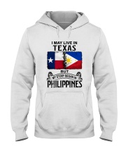 LIVE IN TEXAS BEGAN IN PHILIPPINES Hooded Sweatshirt thumbnail