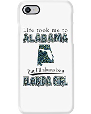 FLORIDA GIRL LIFE TOOK TO ALABAMA Phone Case tile