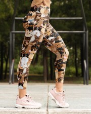 Chihuahua Faces, Gift For Chihuahua Lovers High Waist Leggings aos-high-waist-leggings-lifestyle-16