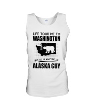 ALASKA GUY LIFE TOOK TO WASHINGTON Unisex Tank thumbnail