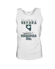 CANADIAN GIRL LIFE TOOK TO NEVADA Unisex Tank tile