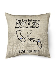 FLORIDA CALIFORNIA THE LOVE MOM AND SON Indoor Pillow - 16” x 16” back