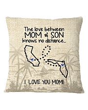 FLORIDA CALIFORNIA THE LOVE MOM AND SON Square Pillowcase thumbnail