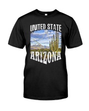 United State Of Arizona Classic T-Shirt front