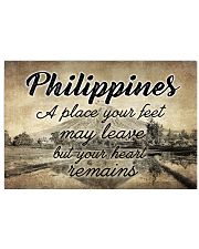 PHILIPPINES A PLACE YOUR HEART REMAINS 24x16 Poster front
