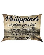 PHILIPPINES A PLACE YOUR HEART REMAINS Rectangular Pillowcase tile