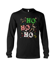 Ho Ho Ho Symbols Louisiana Long Sleeve Tee tile