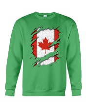 Canada Flag Torn Crewneck Sweatshirt tile