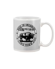 MADE IN OKLAHOMA A LONG TIME AGO Mug tile