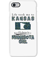 MINNESOTA GIRL LIFE TOOK TO KANSAS Phone Case tile