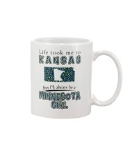 MINNESOTA GIRL LIFE TOOK TO KANSAS Mug tile