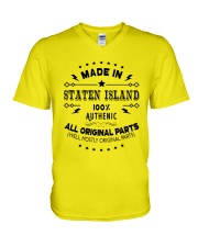 MADE IN STATEN ISLAND V-Neck T-Shirt thumbnail