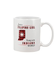 FILIPINO GIRL LIVING IN INDIANA WORLD Mug tile