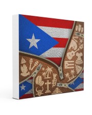 PUERTO RICO TEXTURE FLAG SYMBOLS Gallery Wrapped Canvas Prints tile